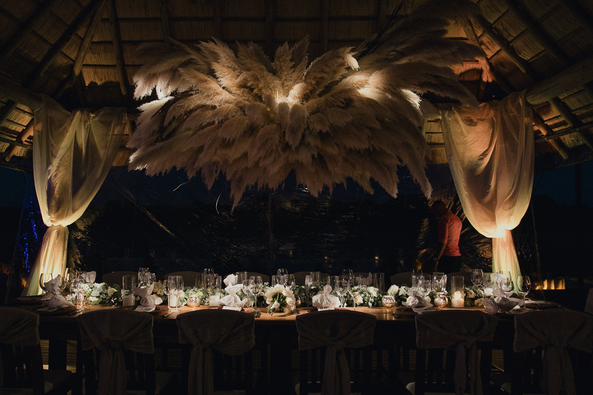 decoracion de boda, laguna escondida
